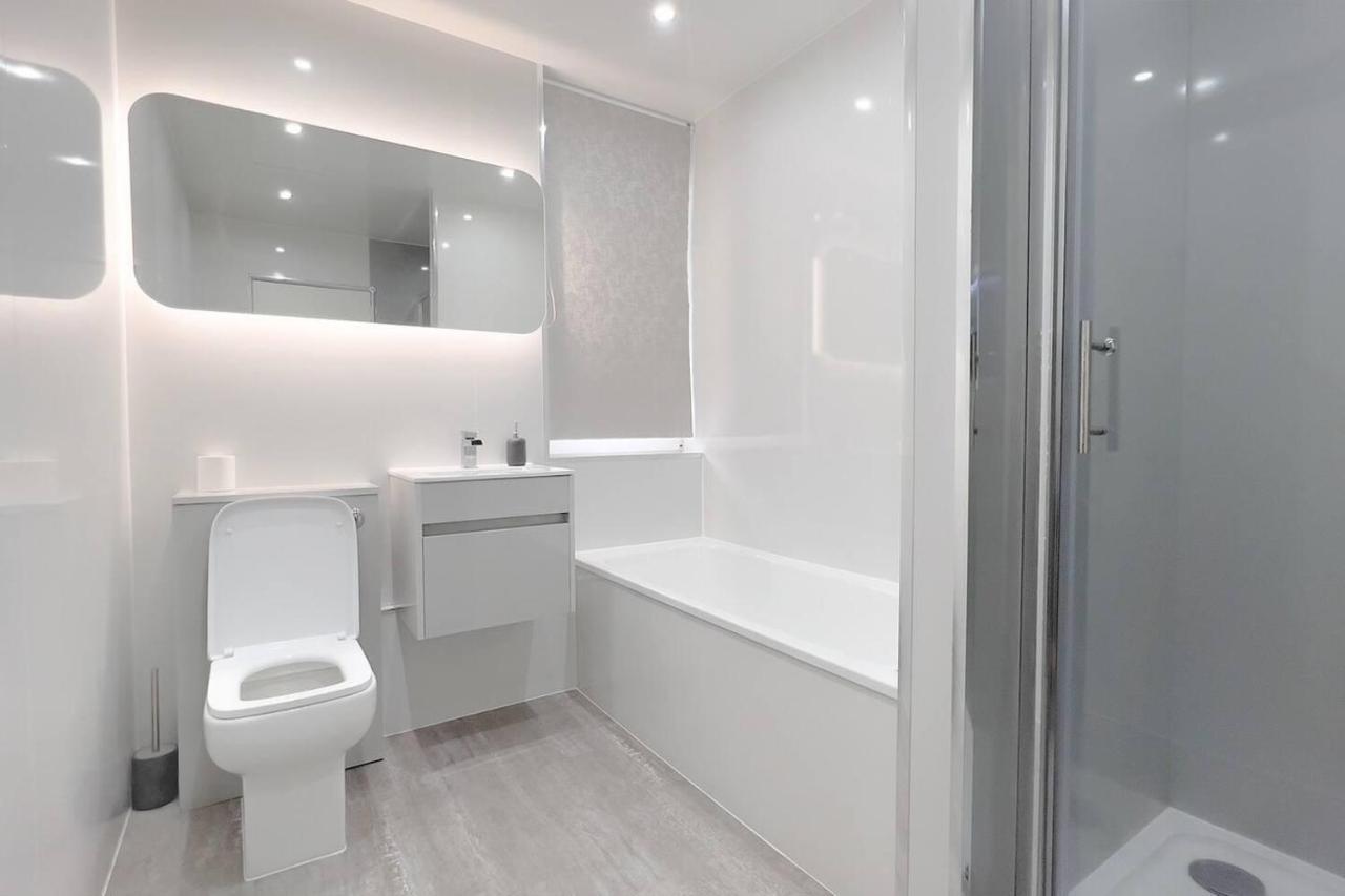 ويشو Stunning Luxury Apartment Near Motherwell المظهر الخارجي الصورة